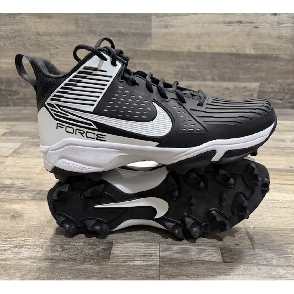 Nike Force Savage Pro 3 Football Cleats Black/White DA5453-005